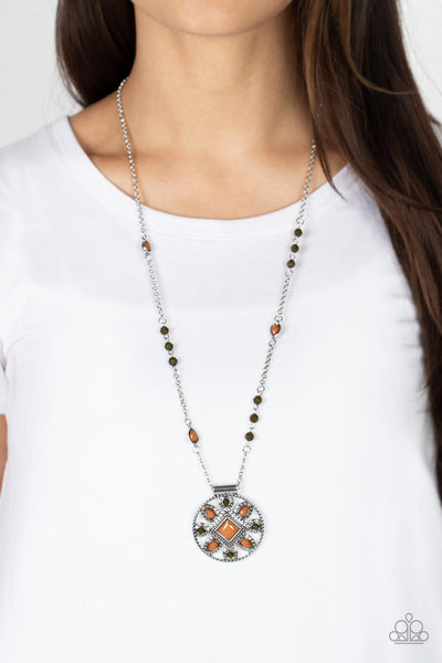 Sierra Showroom - Brown Paparazzi Necklace (#3964)