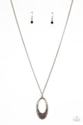 Dip Into Dazzle - Purple Paparazzi Necklace (#3653)