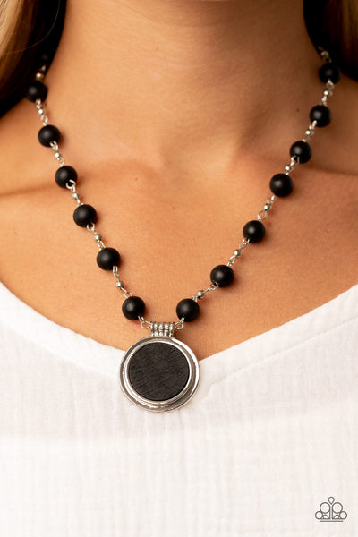 Soulful Sunrise - Black Paparazzi Necklace (#3744)