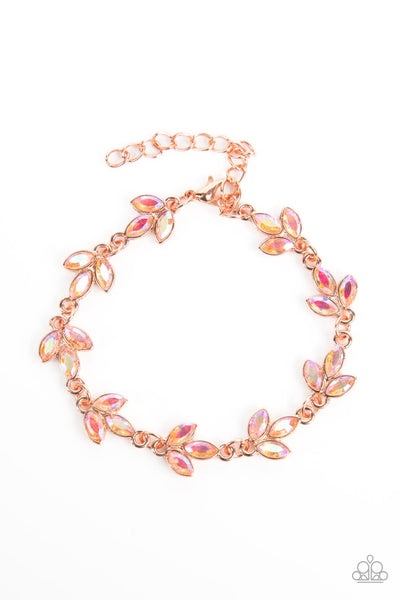 Gala Garland - Copper Paparazzi Bracelet (#3609)