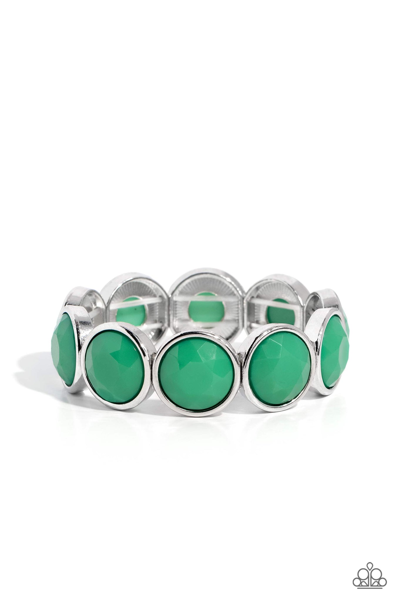 Long Live the Loud - Green Paparazzi Bracelet (#5148)