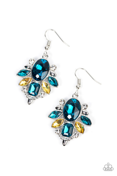 Glitzy Go-Getter - Multi Paparazzi Earring