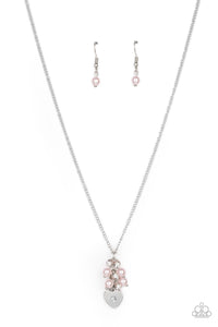 Pop It and LOCKET - Pink Paparazzi Necklace (#2466)