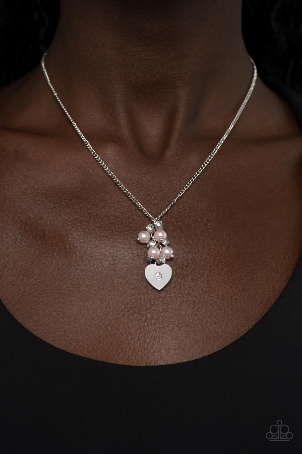 Pop It and LOCKET - Pink Paparazzi Necklace (#2466)