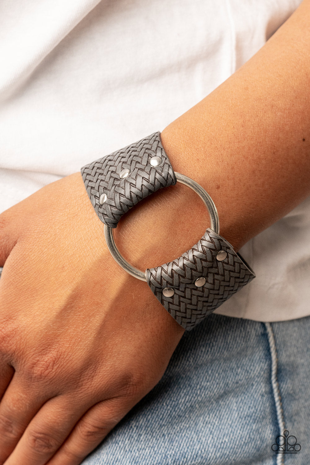 Aspiring Adventurist - Silver Paparazzi Bracelet (W206)