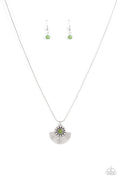 Magnificent Manifestation - Green Paparazzi Necklace (PZ-1024)