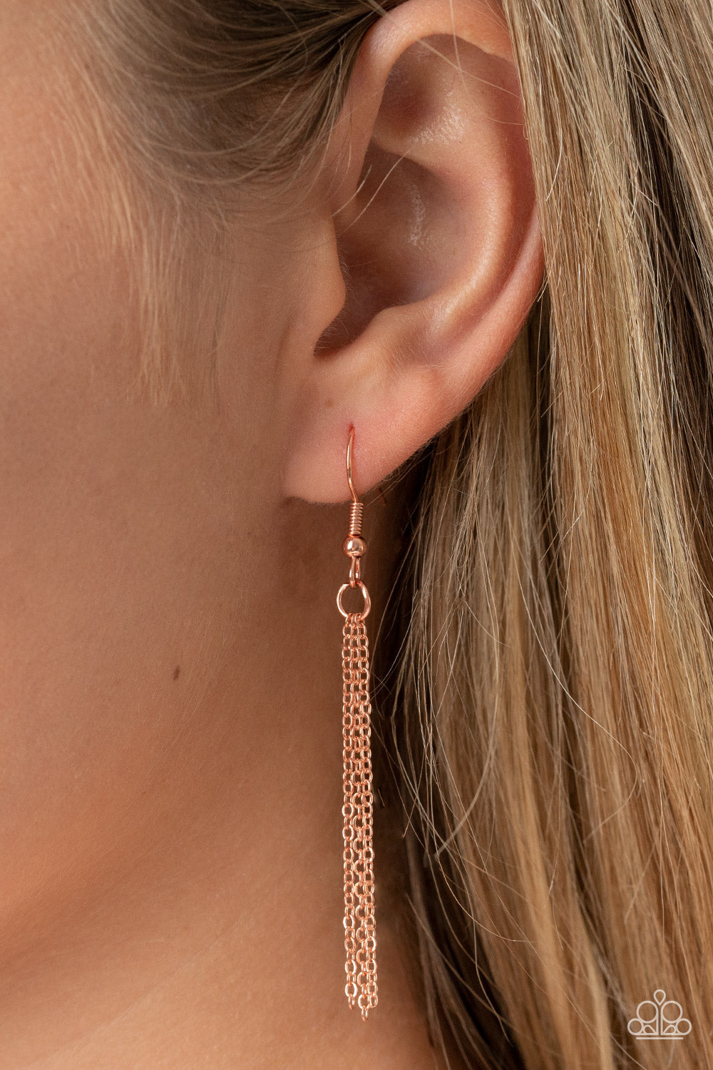 Interstellar Royal - Copper Paparazzi Necklace (PZ-404)
