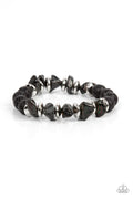 Volcanic Vacay - Silver Paparazzi Bracelet (PZ-708)