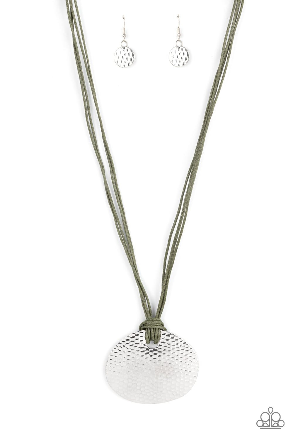 Rural Reflex - Green Paparazzi Necklace (PZ-423)