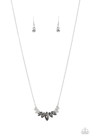 One Empire at a Time - Silver Paparazzi Necklace (#5490)