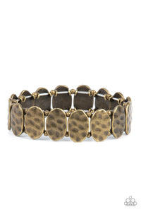 Trinket Trek - Brass Paparazzi Bracelet (#3815)