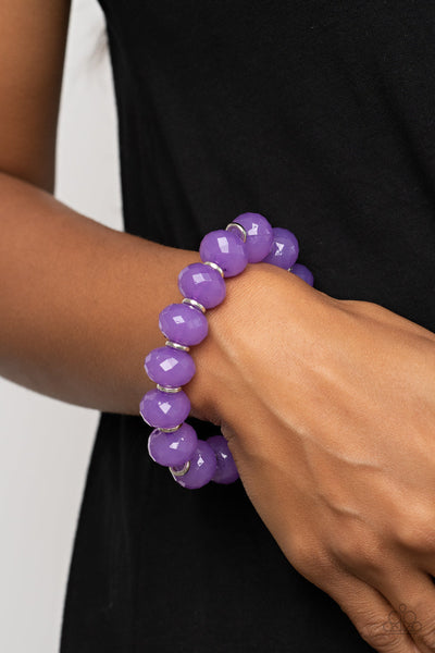 This is My Jam! - Purple Paparazzi Bracelet (#983)