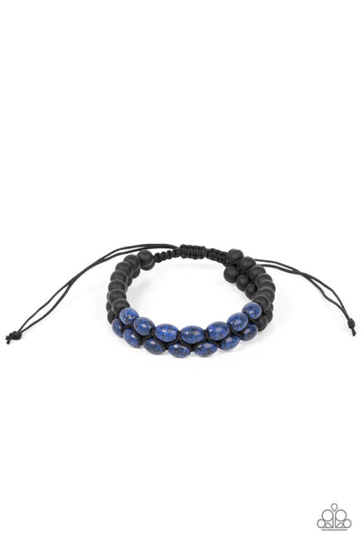 Just Play Cool - Blue Paparazzi Bracelet (#1627)