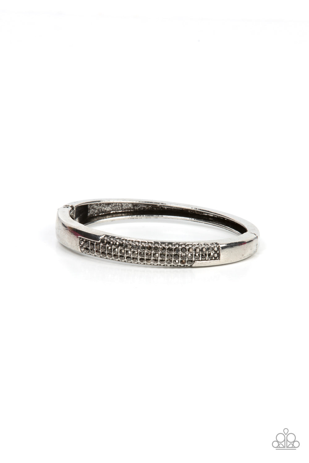 Chart-Topping Twinkle - Silver Paparazzi Bracelet (PZ-810)