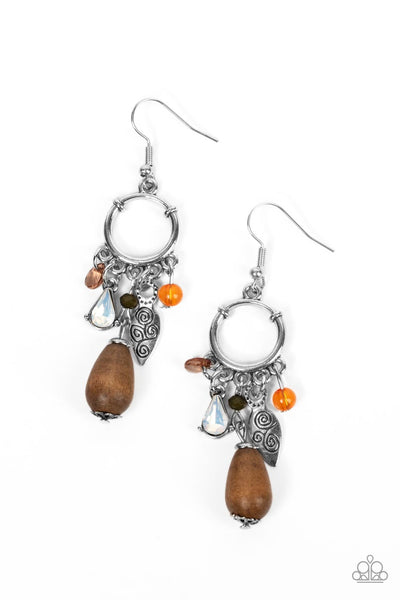 Bountiful Blessings - Multi Paparazzi Earring (#2457)