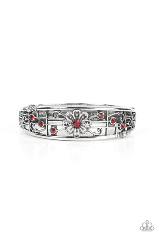 Prairie Musical - Red Paparazzi Bracelet (#3278)