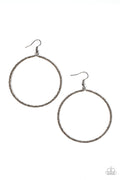 Basically Beaded - Black Paparazzi  Earring (PZ-853)