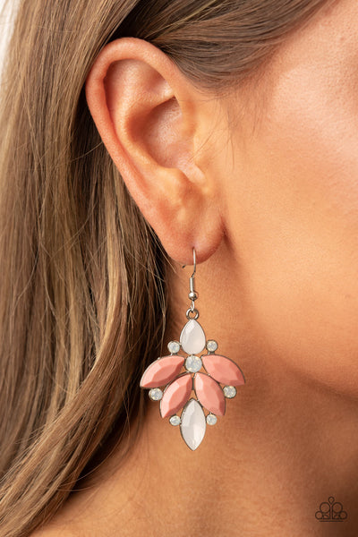 Fantasy Flair - Pink Paparazzi Earring (#3533)