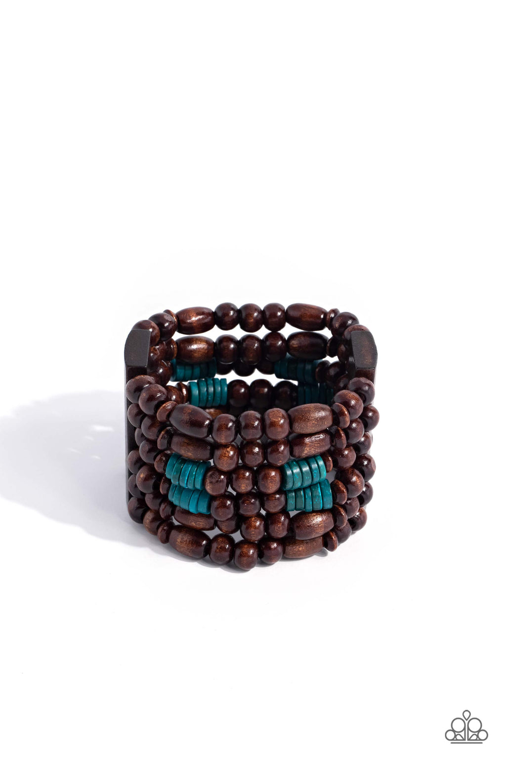 Paradise Palazzo - Blue Paparazzi Bracelet 2899