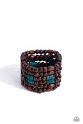 Paradise Palazzo - Blue Paparazzi Bracelet 2899