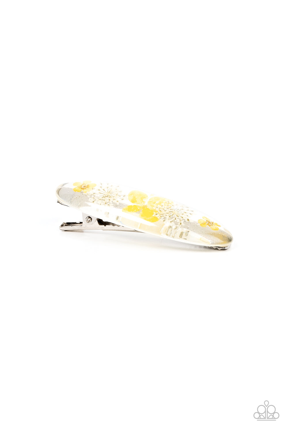 Floral Flurry - Yellow Paparazzi Hair Accessories (#3345)