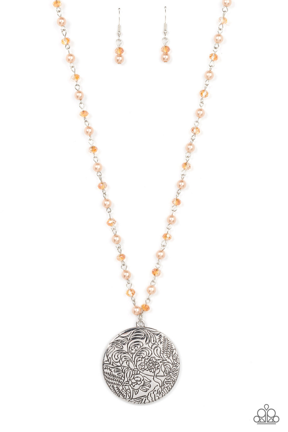 Secret Cottage - Brown Paparazzi Necklace (#2412)