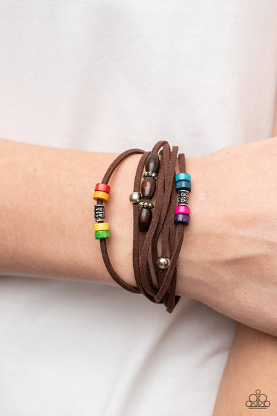 Have a WANDER-ful Day - Multi Paparazzi Bracelet (#3049)