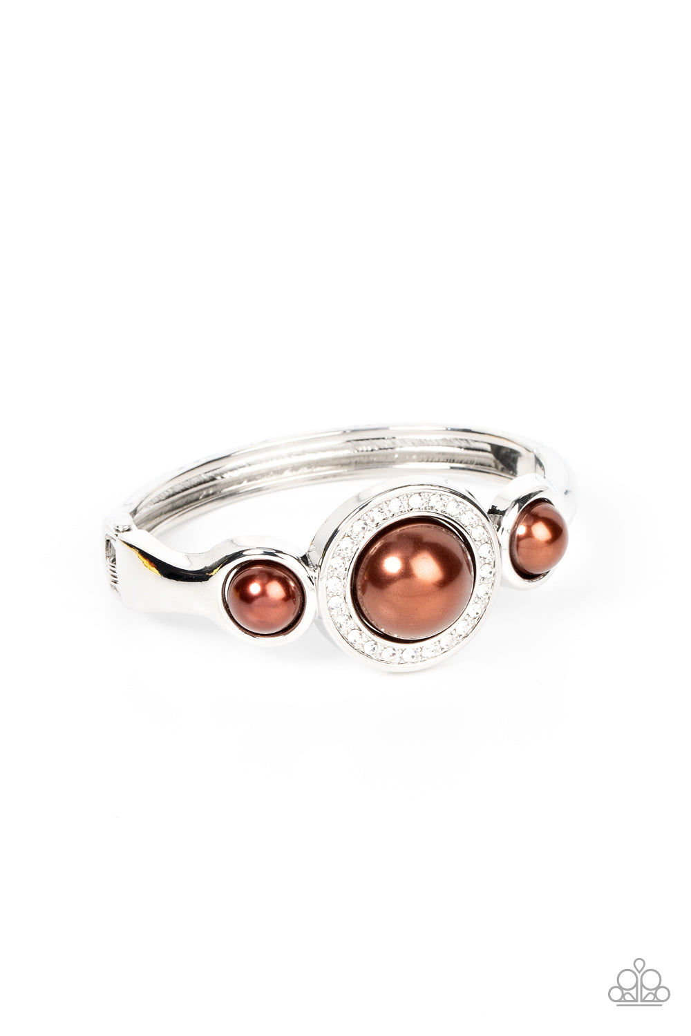 Debutante Daydream - Brown  Paparazzi Bracelet (PZ-3921)