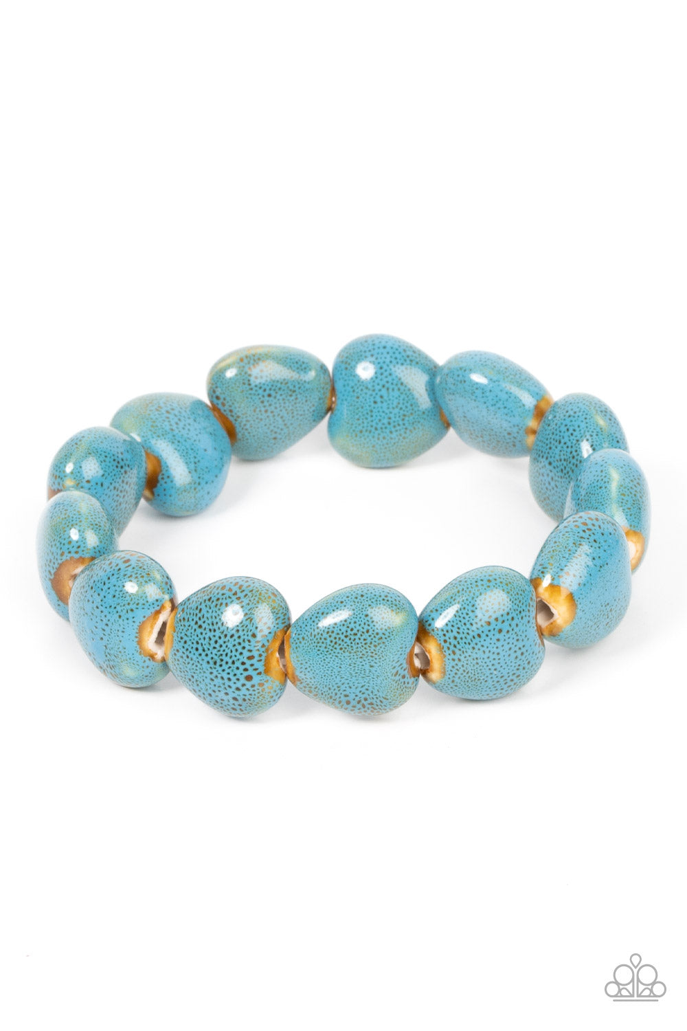 GLAZE a Trail - Blue Paparazzi Bracelet