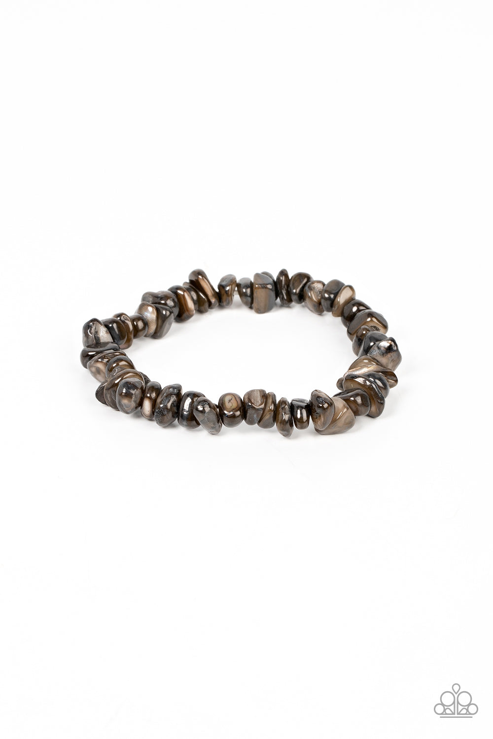 Grounded for Life - Black Paparazzi Bracelet (#2384)