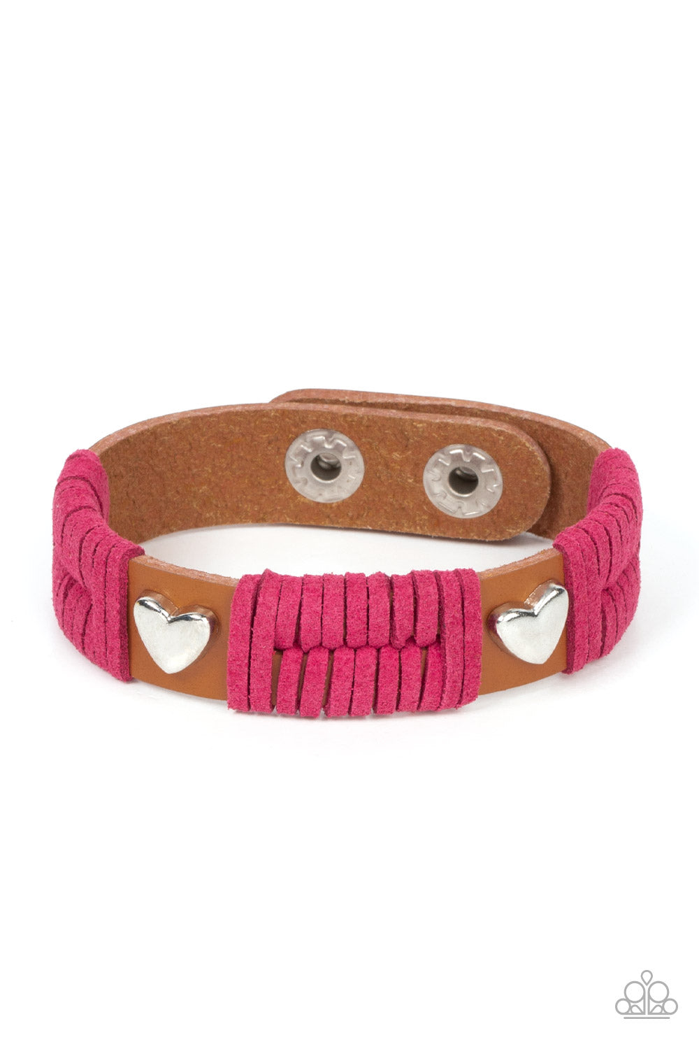 Lusting for Wanderlust - Pink Paparazzi Bracelet (W121)