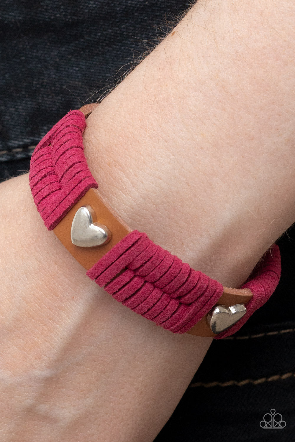 Lusting for Wanderlust - Pink Paparazzi Bracelet (W121)