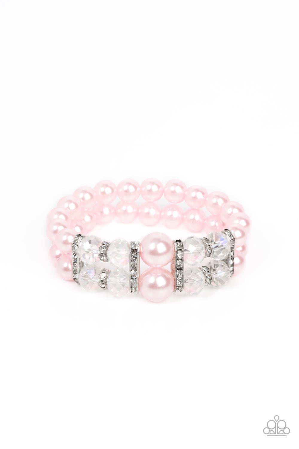 Timelessly Tea Party - Pink Paparazzi Bracelet (#1187)