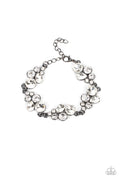 Duchess Dowry - Black Paparazzi Bracelet (PZ-3883)