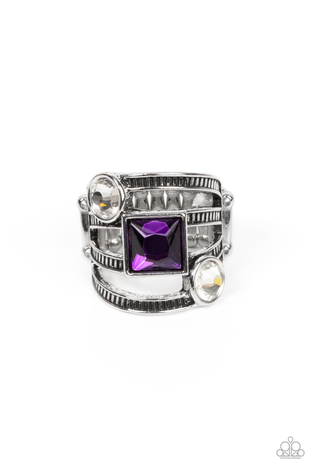 Galactic Governess - Purple Paparazzi Ring (R361)