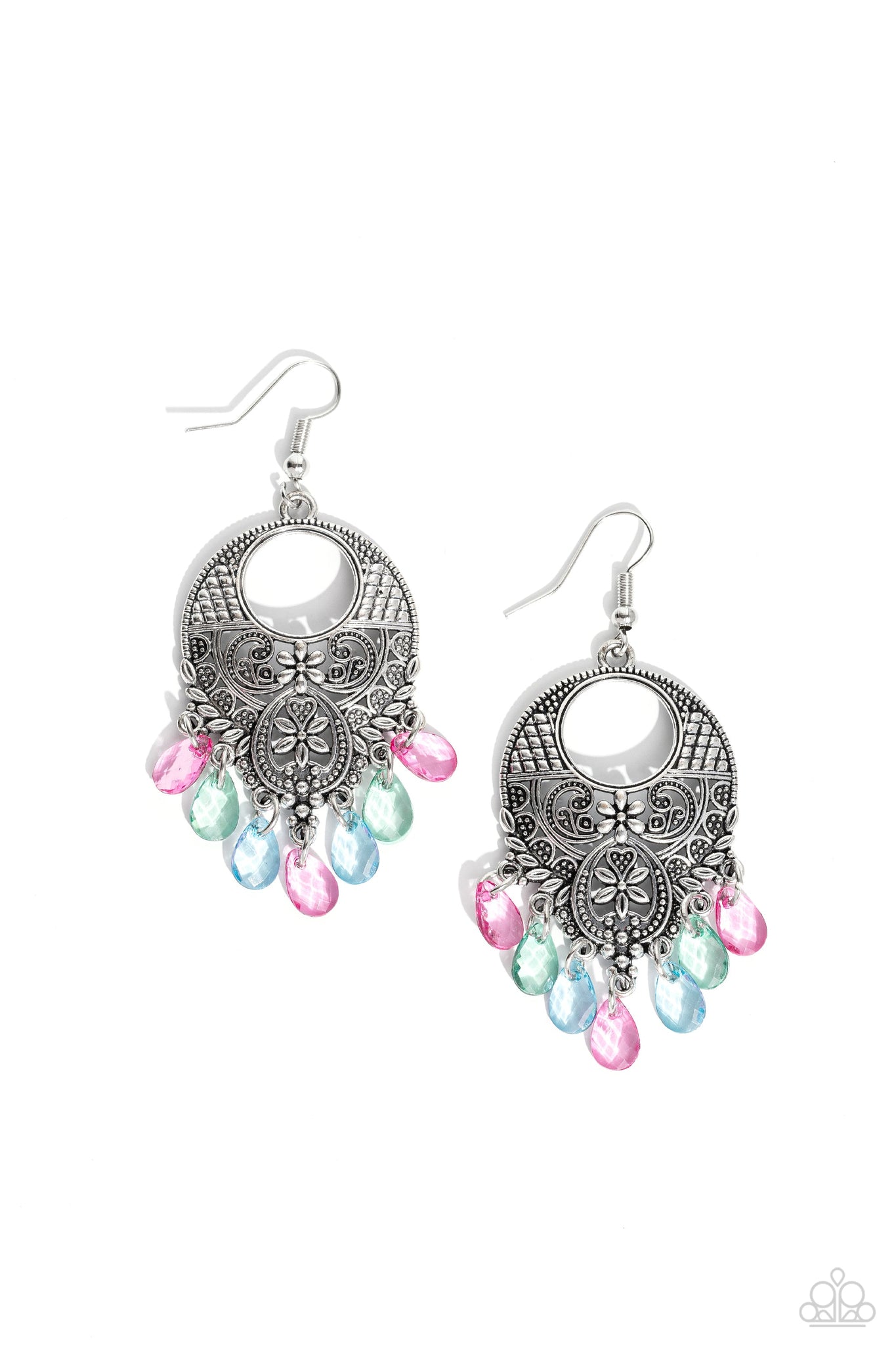 Prismatically Prairie - Multi Paparazzi Earring (#5520)