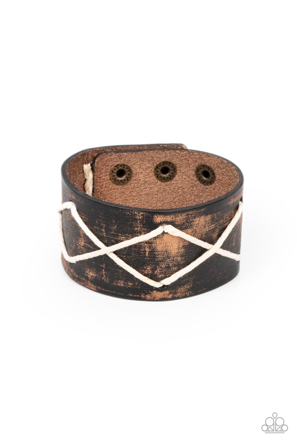 Cottagecore Couture - Brown Paparazzi Bracelet (UB107)