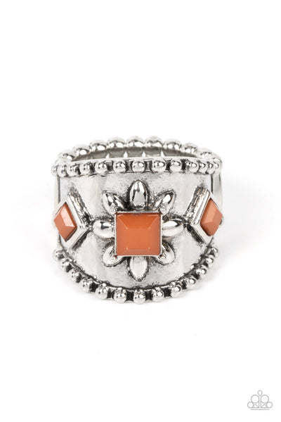 Daisy Diviner - Brown Paparazzi Ring (R178)