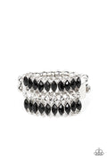 Cinematic Couture - Black Paparazzi Ring (R059)