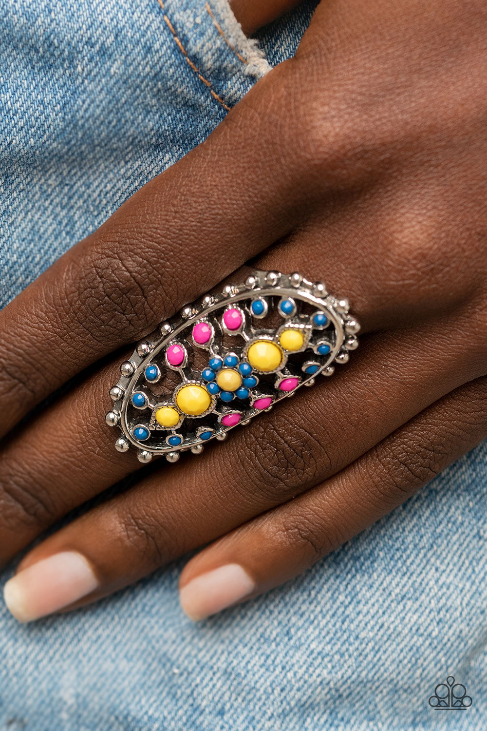 Sonoran Solstice - Blue  Paparazzi Ring (T43)