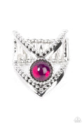 Axial Angle - Purple Paparazzi Ring