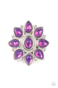 Enchanted Orchard - Purple Paparazzi Ring (R371)