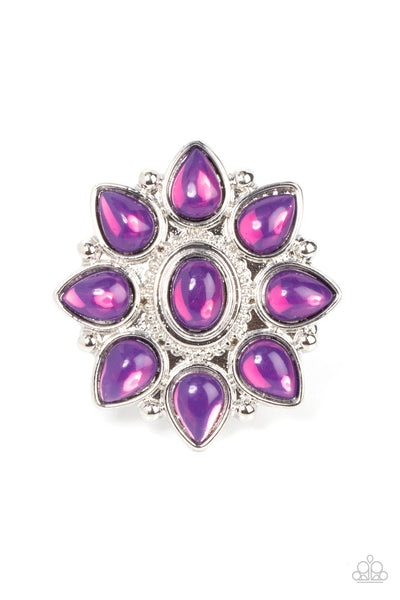 Enchanted Orchard - Purple Paparazzi Ring (R371)