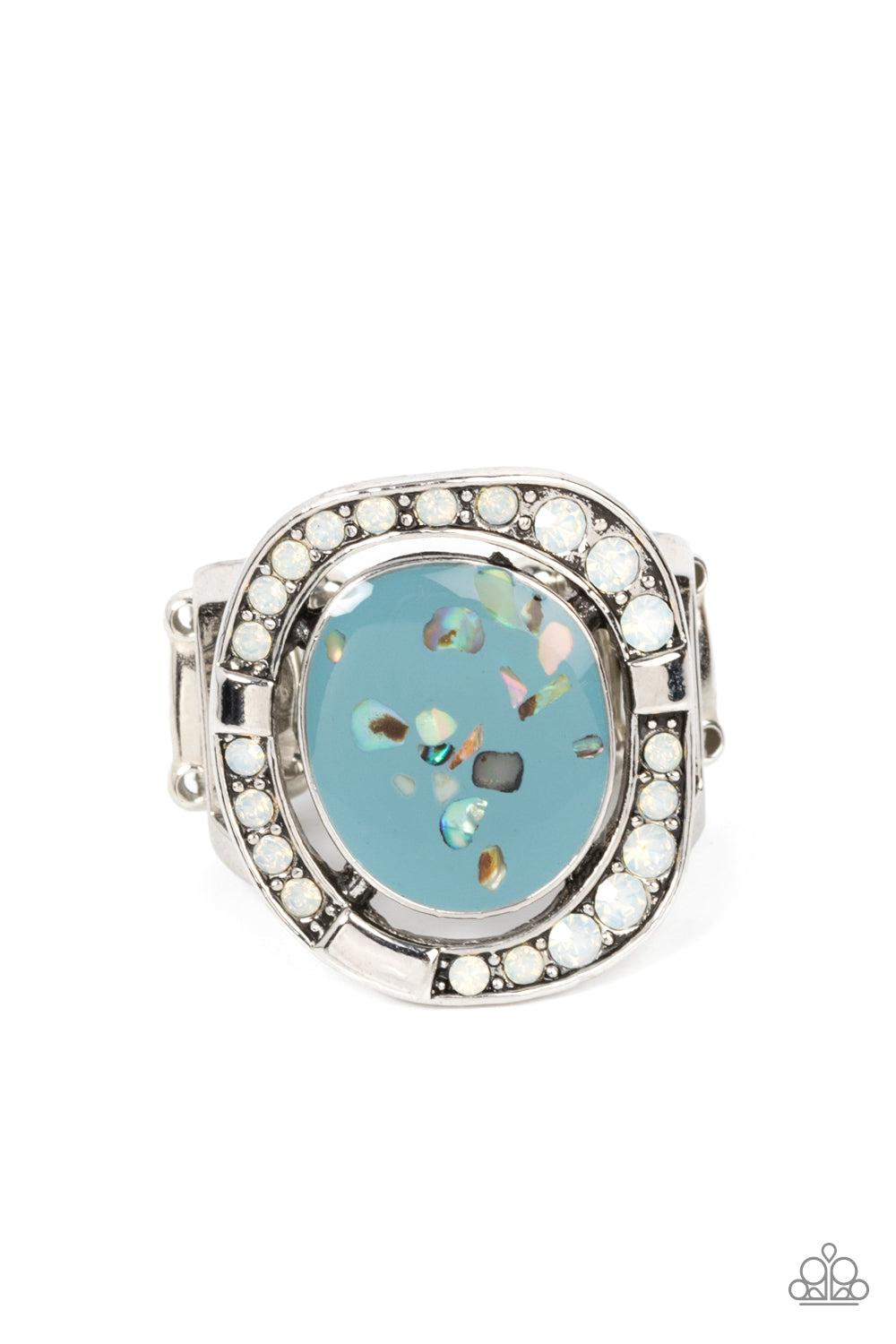 Beach Bijou - Blue Paparazzi Ring (R130)