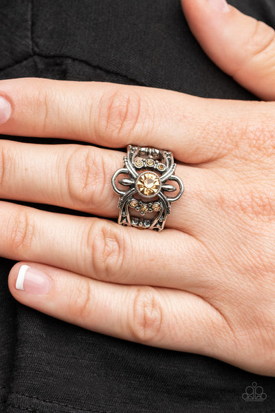 We Wear Crowns Here - Brown Paparazzi Ring (R192)