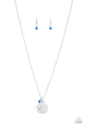 Minimal EFFORTLESS - Blue Paparazzi Necklace (#3778)