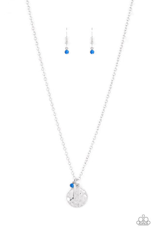 Minimal EFFORTLESS - Blue Paparazzi Necklace (#3778)