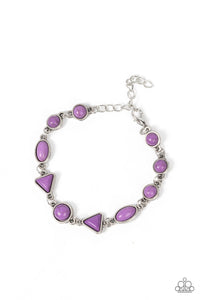 Quarry Quarrel - Purple  Paparazzi Bracelet (#3447)