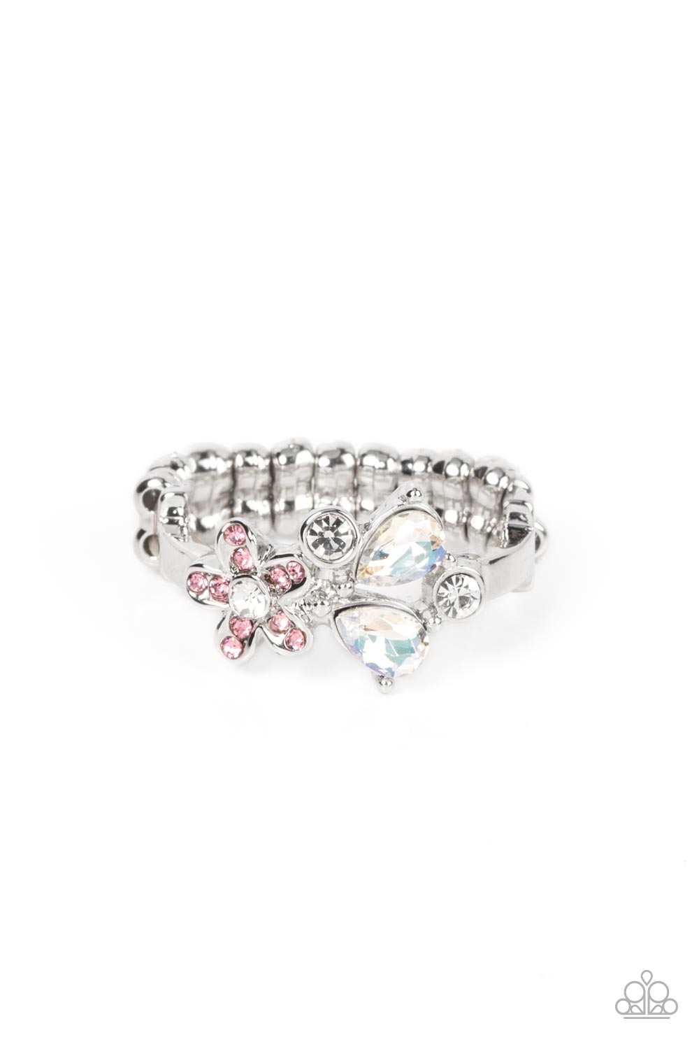 Enchanting Efflorescence - Pink Paparazzi Ring (R338)