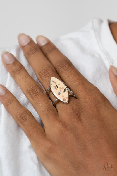 Oceanic Odyssey - Brown Paparazzi Ring (R444)